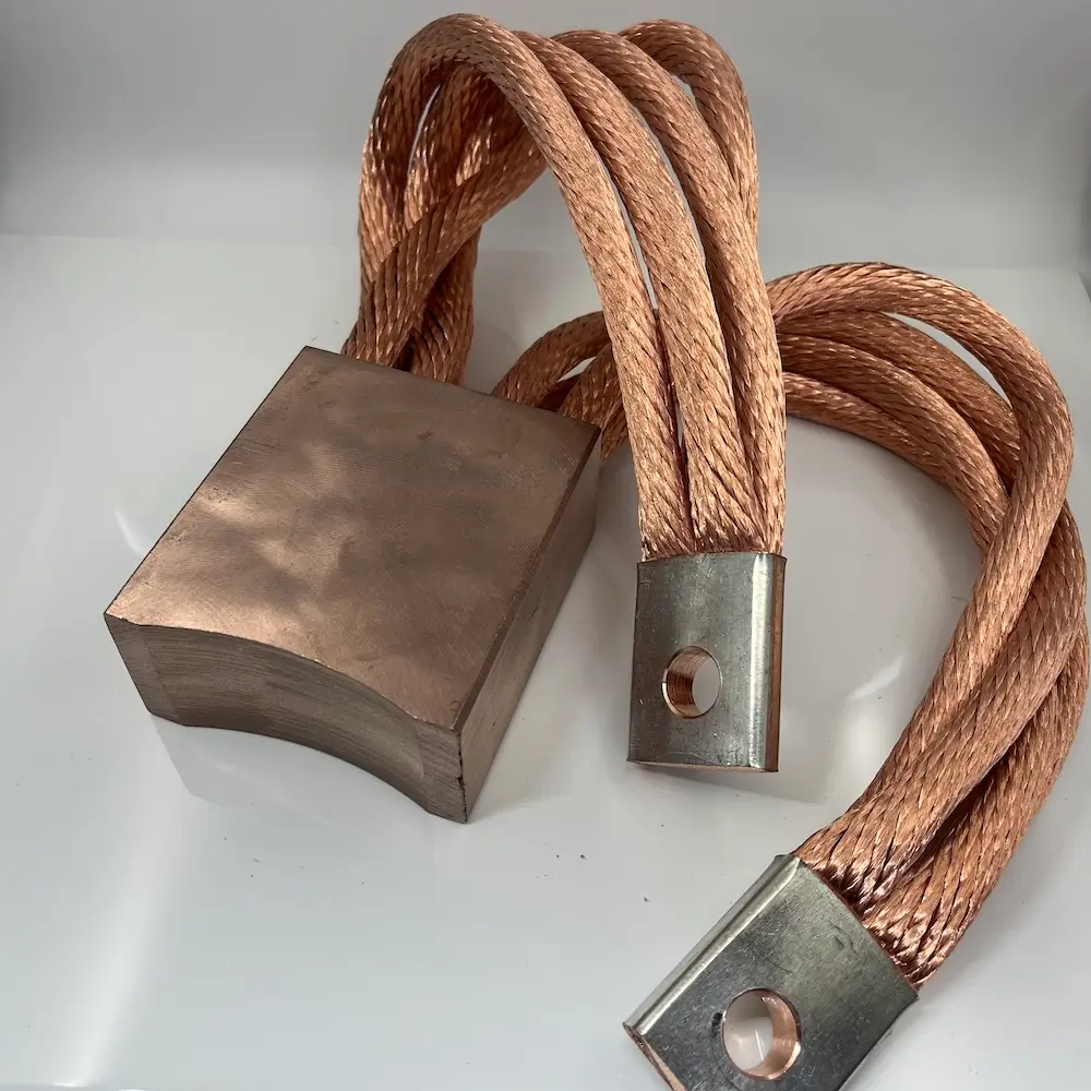 Electroplated Carbon Brush RC85 Carbon Brushes Used for Galvanization Factory