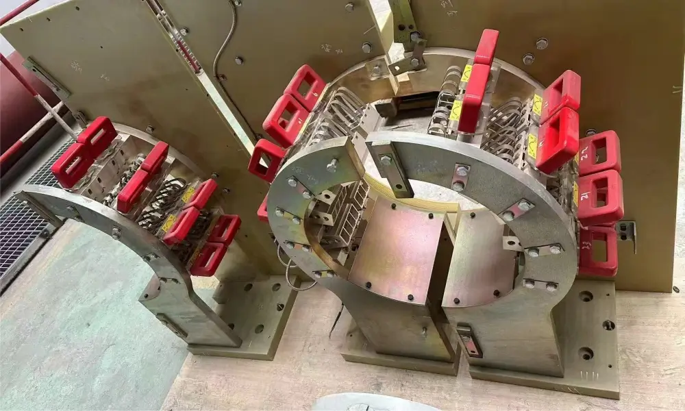 66w kw power station 634 25.4×38.1×102 Carbon Brush Holder Assembly Used In 66w kw Generator