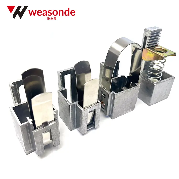 25×32 JR Aluminum Carbon Brush Holder for Slip Rings Turbine Generators Home