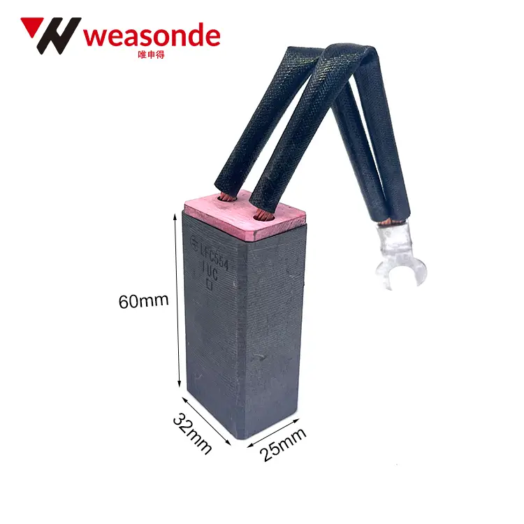LFC554 Soft Graphite Carbon Brush for Hydropower and Thermal Power Plants Home