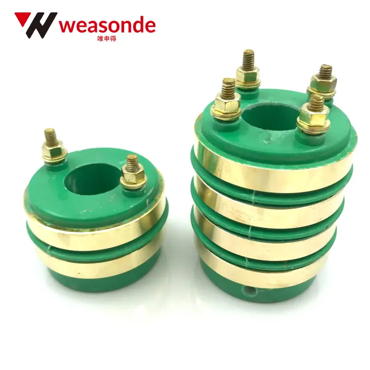 Slip Rings with Carbon Brush Holders for Packaging Machines Home
